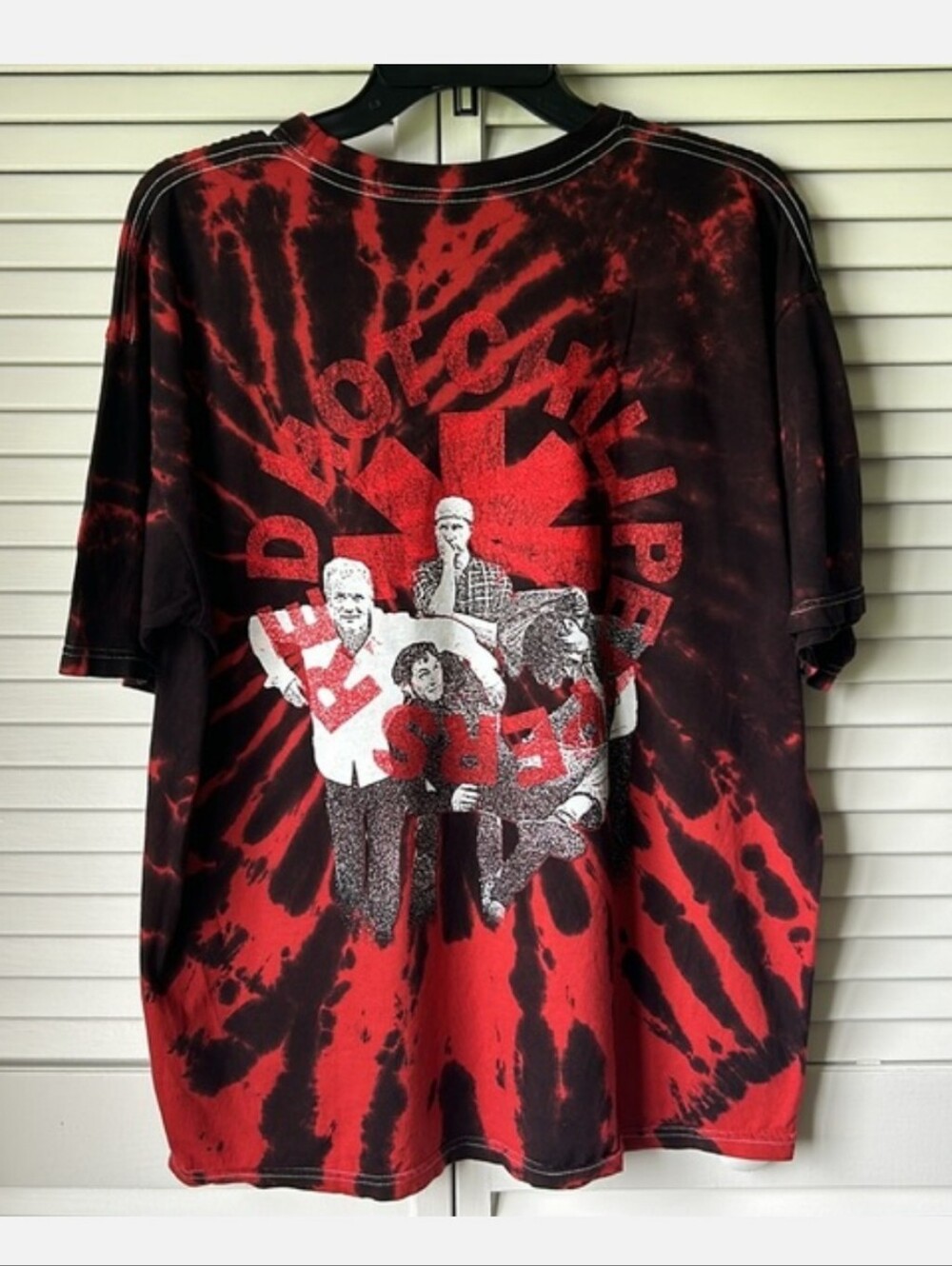 NWT RHCP Red Hot Chili Peppers Tie Dye T Shirt XL
